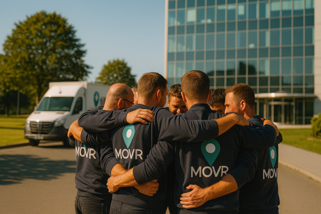 MOVR teamet - Profesjonell bedriftsflytting